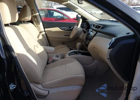 2015 Nissan Rogue Sv z USA, uszkodzony, nr VIN KNMAT2MT7FP582805